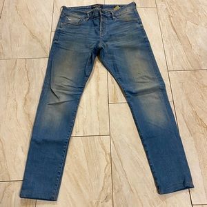 Scotch and soda denim skinny jeans stone washed denim blue jeans